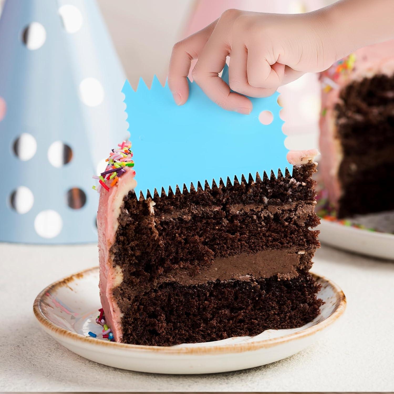 Juego de Raspadores de Arcilla Amabro 6 Pcs Plástico Azul