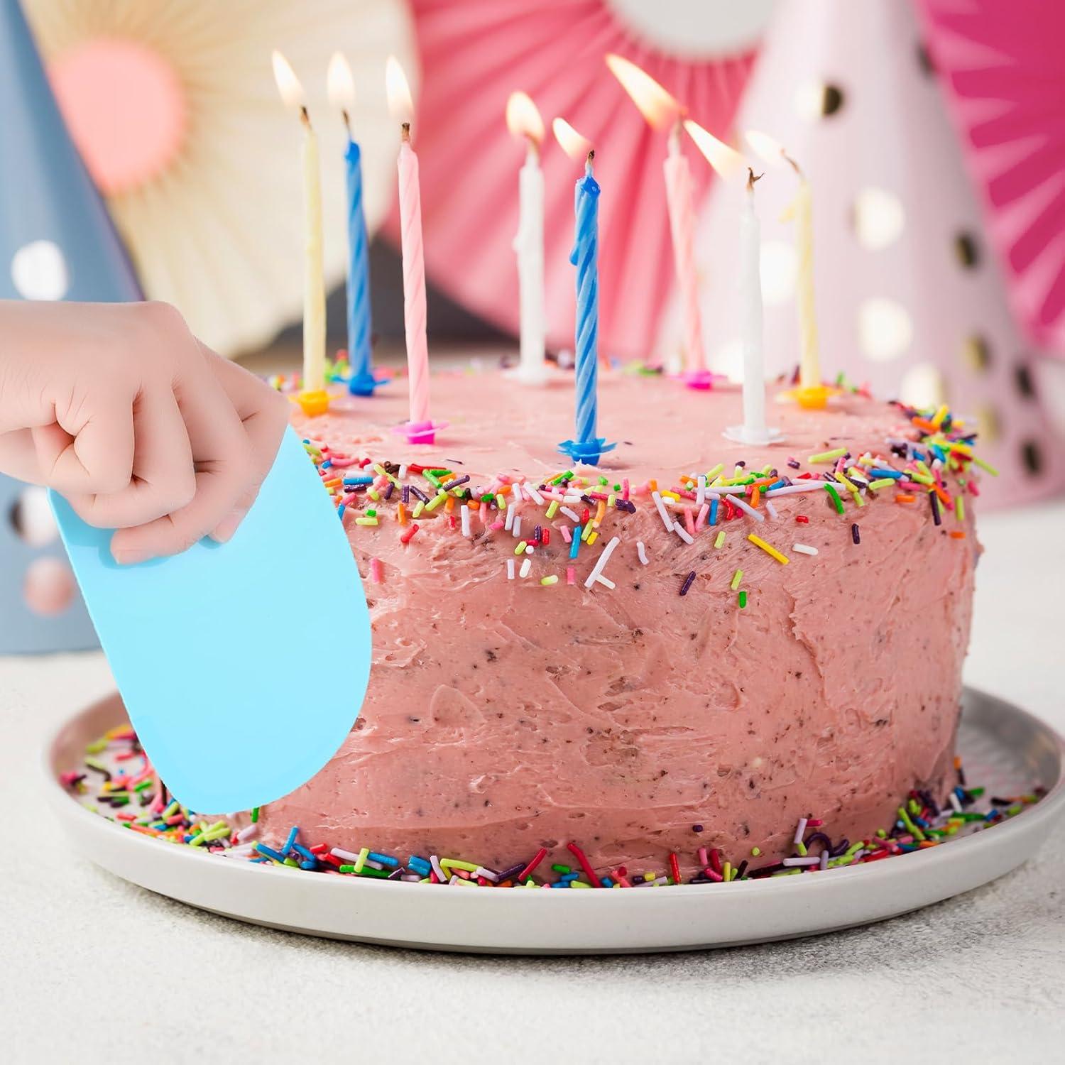 Juego de Raspadores de Arcilla Amabro 6 Pcs Plástico Azul