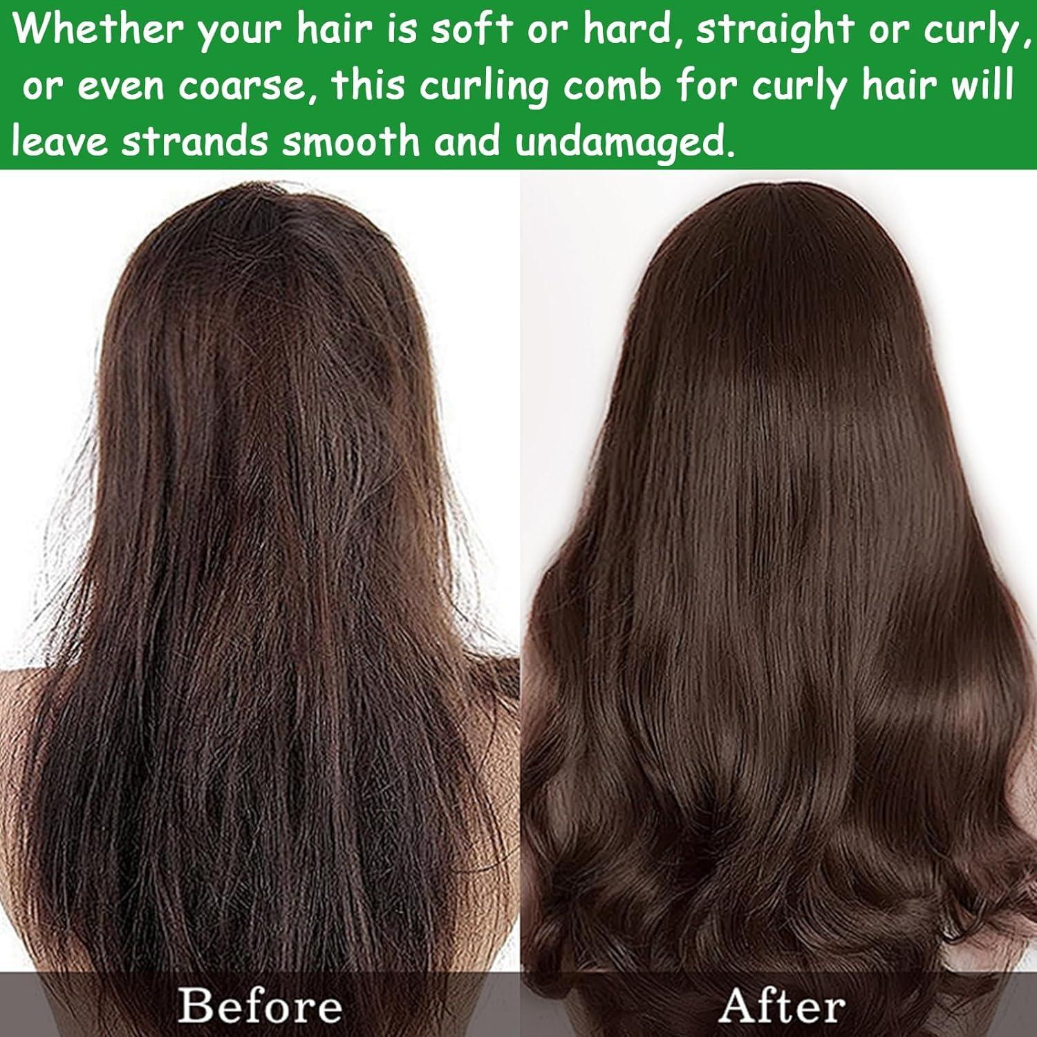 Cepillo para Cabello Rizado AROX MATI Verde 26.6x7.5cm