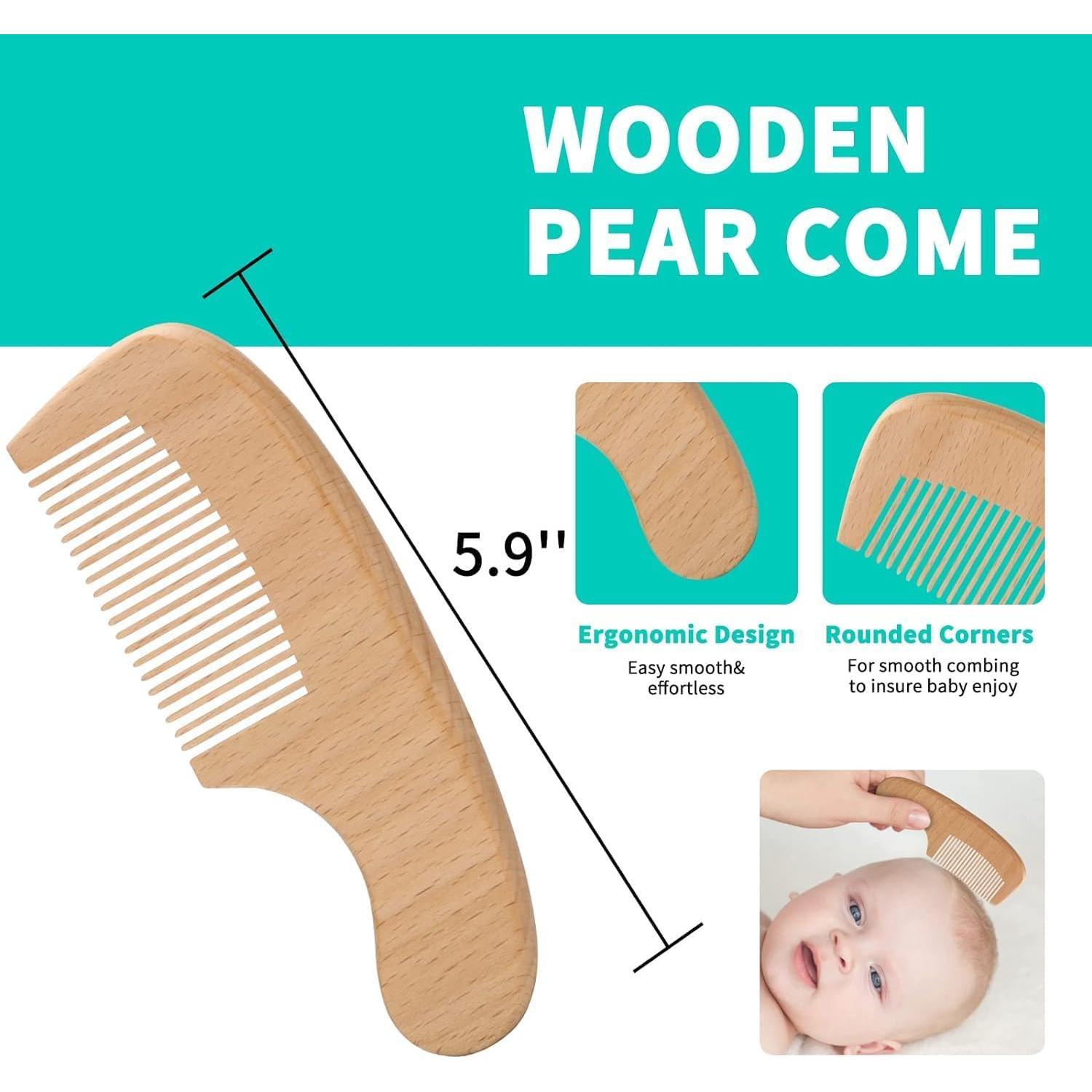 Juego de Cepillos para Bebés POPYJAN + Masajeador Verde