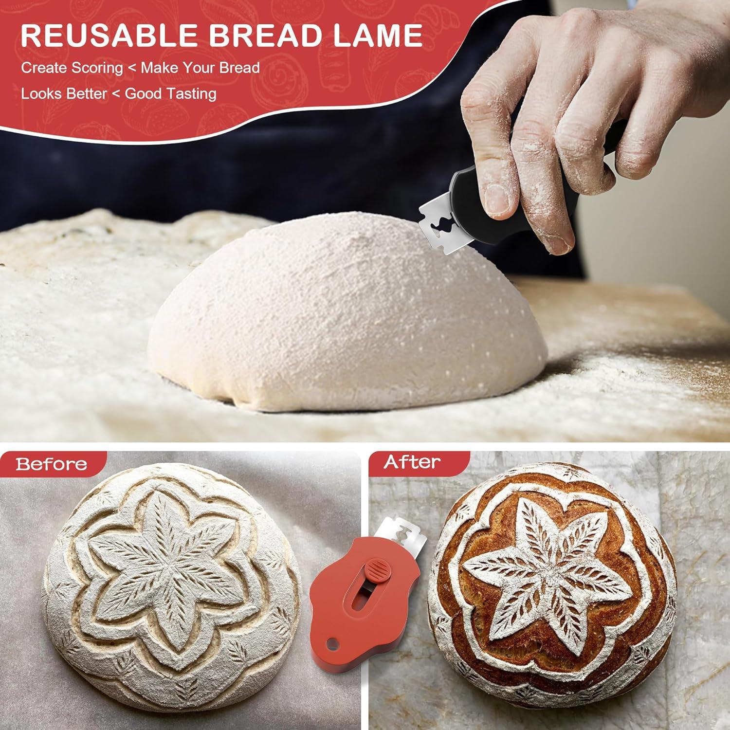 Herramienta de Puntuación de Masa de Pan MGVK con 5 Cuchillas
