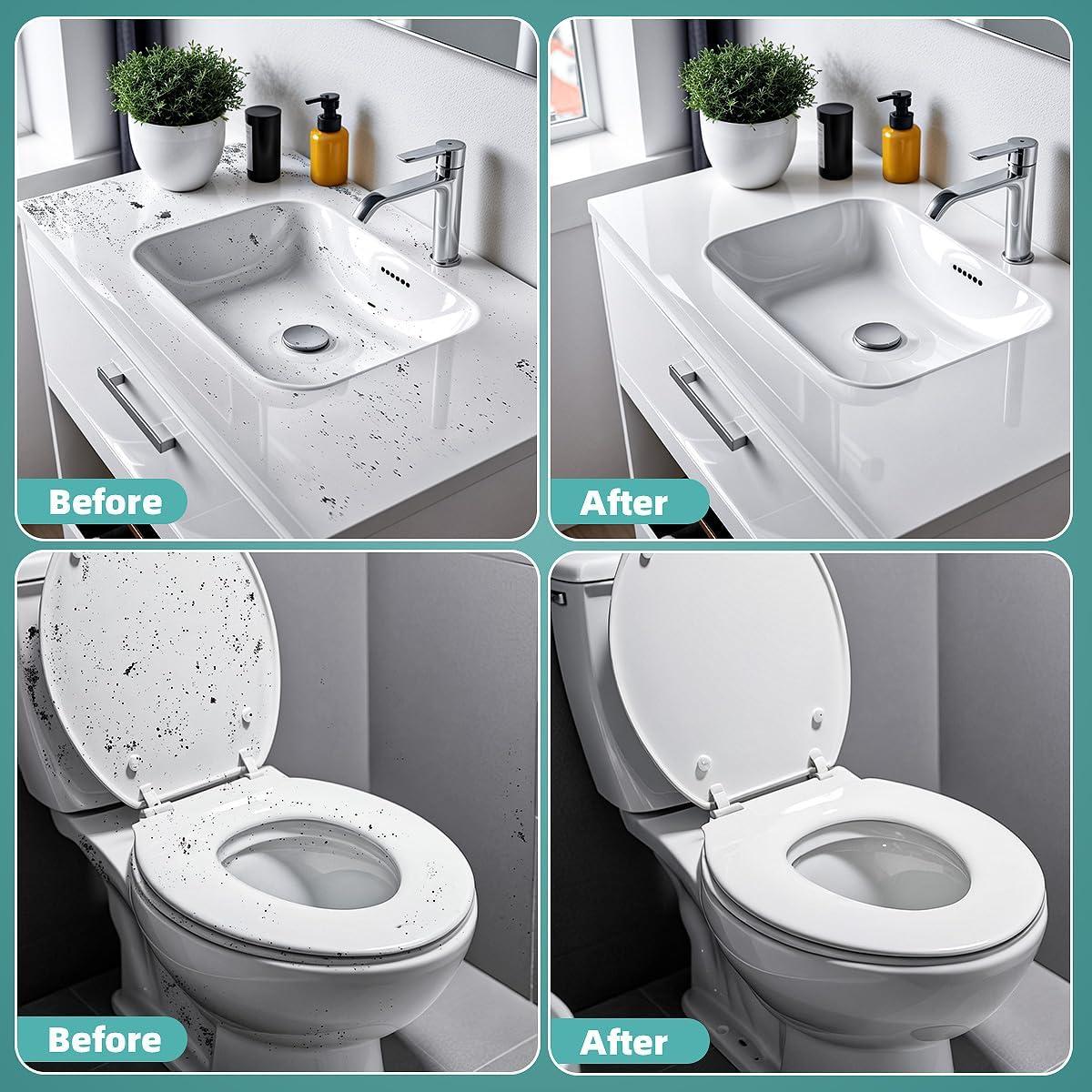 Paquete de 2 Cepillos de Limpieza TQRR para Juntas y Azulejos