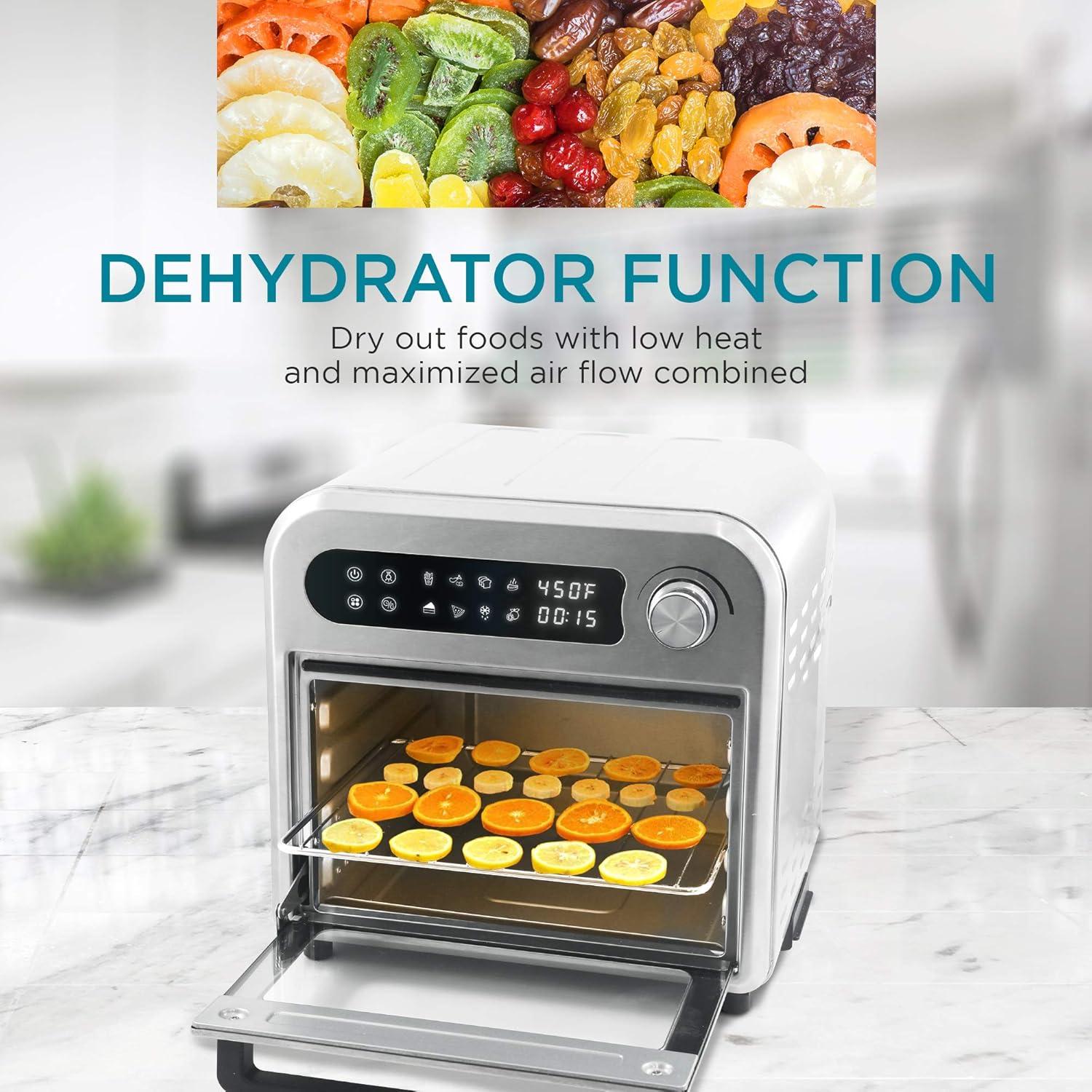 Horno de Convección Programable Elite Gourmet EAF1010D 10L