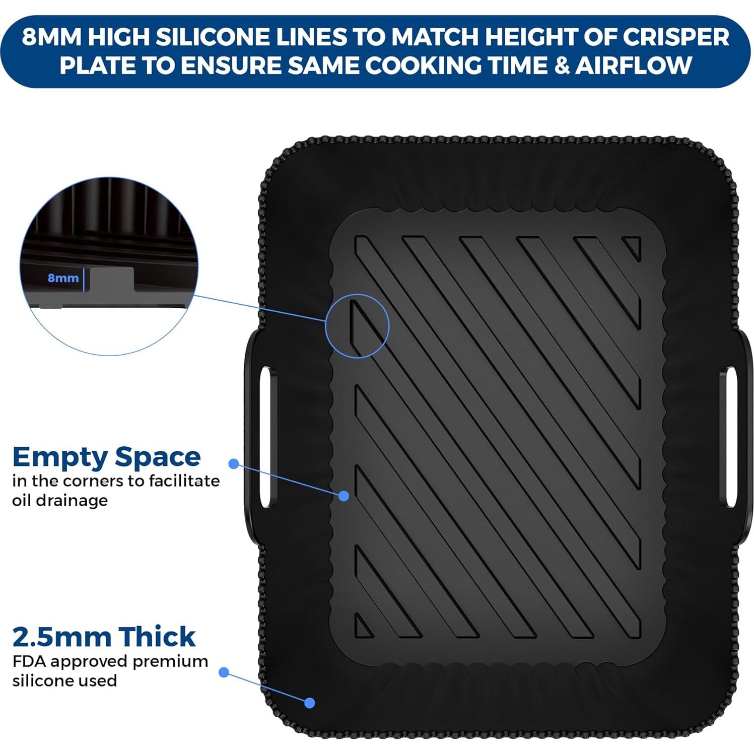 Forros de Silicona Ninja 10 Cuartos DZ550 DZ401 Libre BPA