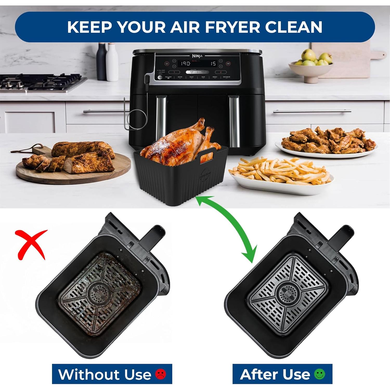 Forros de Silicona Ninja 10 Cuartos DZ550 DZ401 Libre BPA