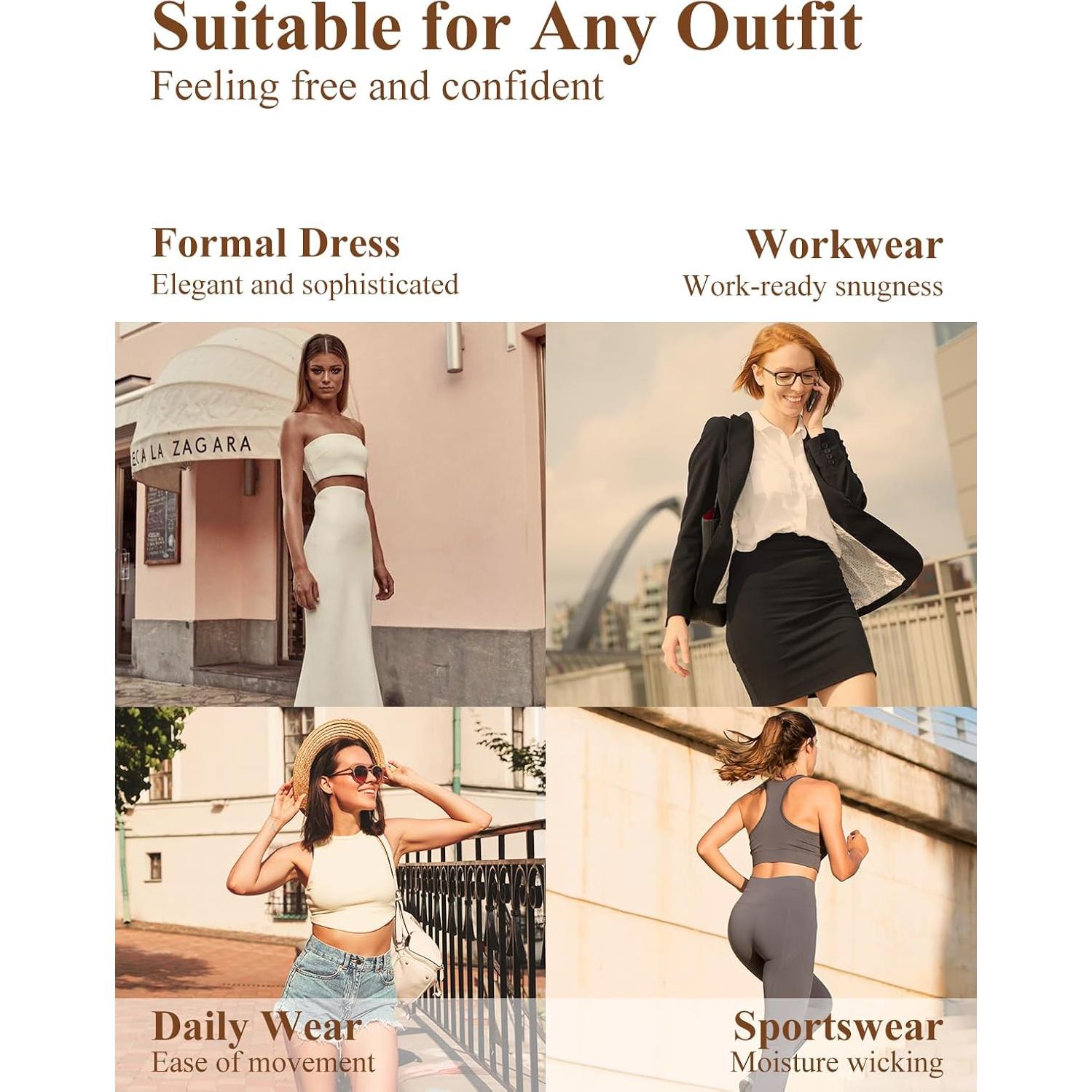 Tangas G-string Sin Costuras para Mujeres - Paquete de 8