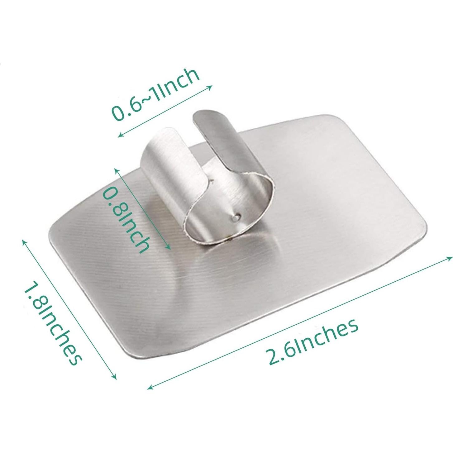 Protector de Dedos de Acero Inoxidable Wefaner Ajustable