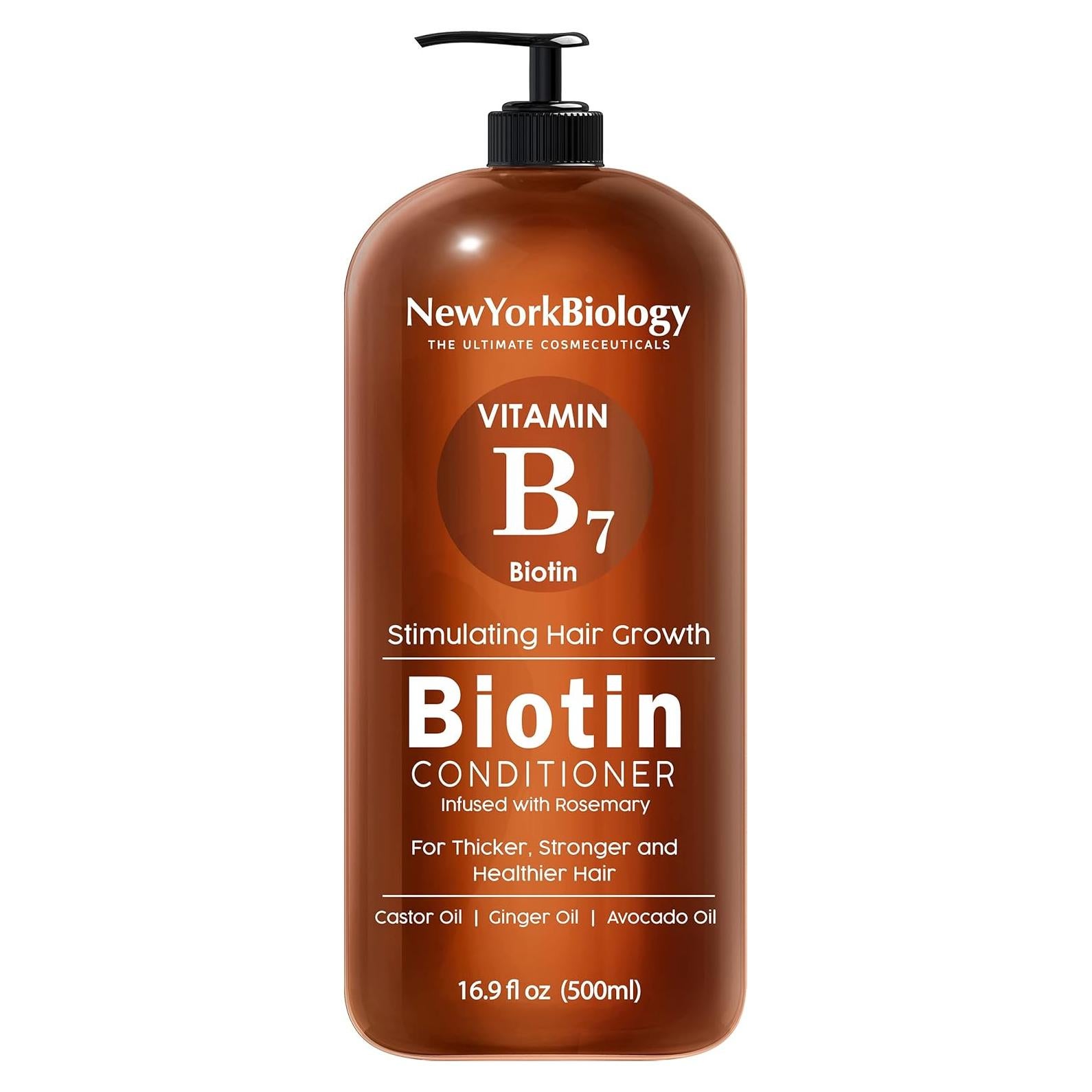 Acondicionador de Biotina Nueva York 500 ml - Crecimiento y Engrosamiento