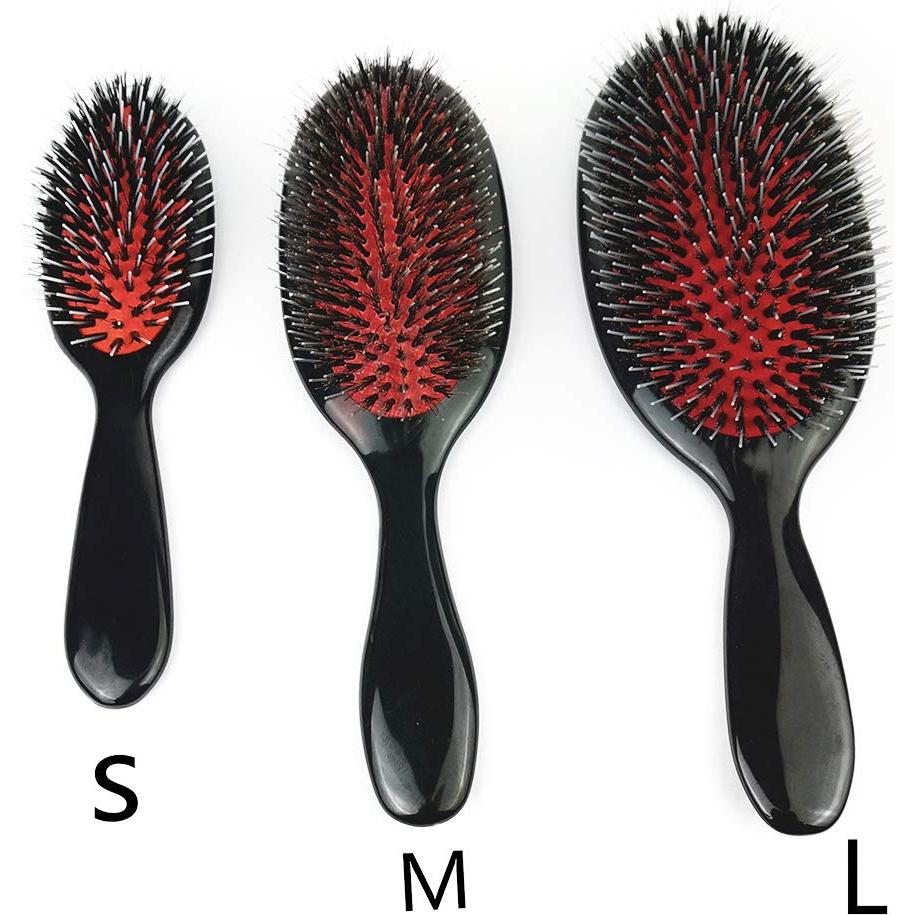 Cepillo para Pelucas Wiginway - Cerdas de Jabalí y Nylon, 23cm