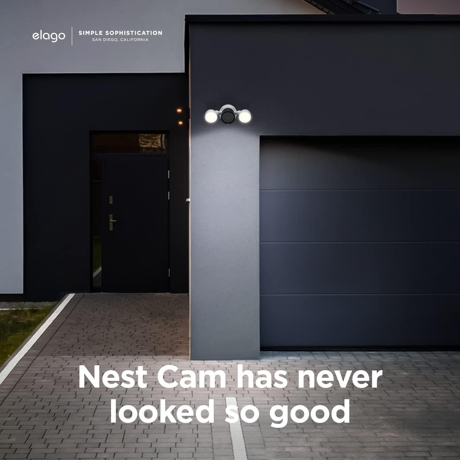 Funda de Silicona elago para Google Nest Cam Batería - Negro