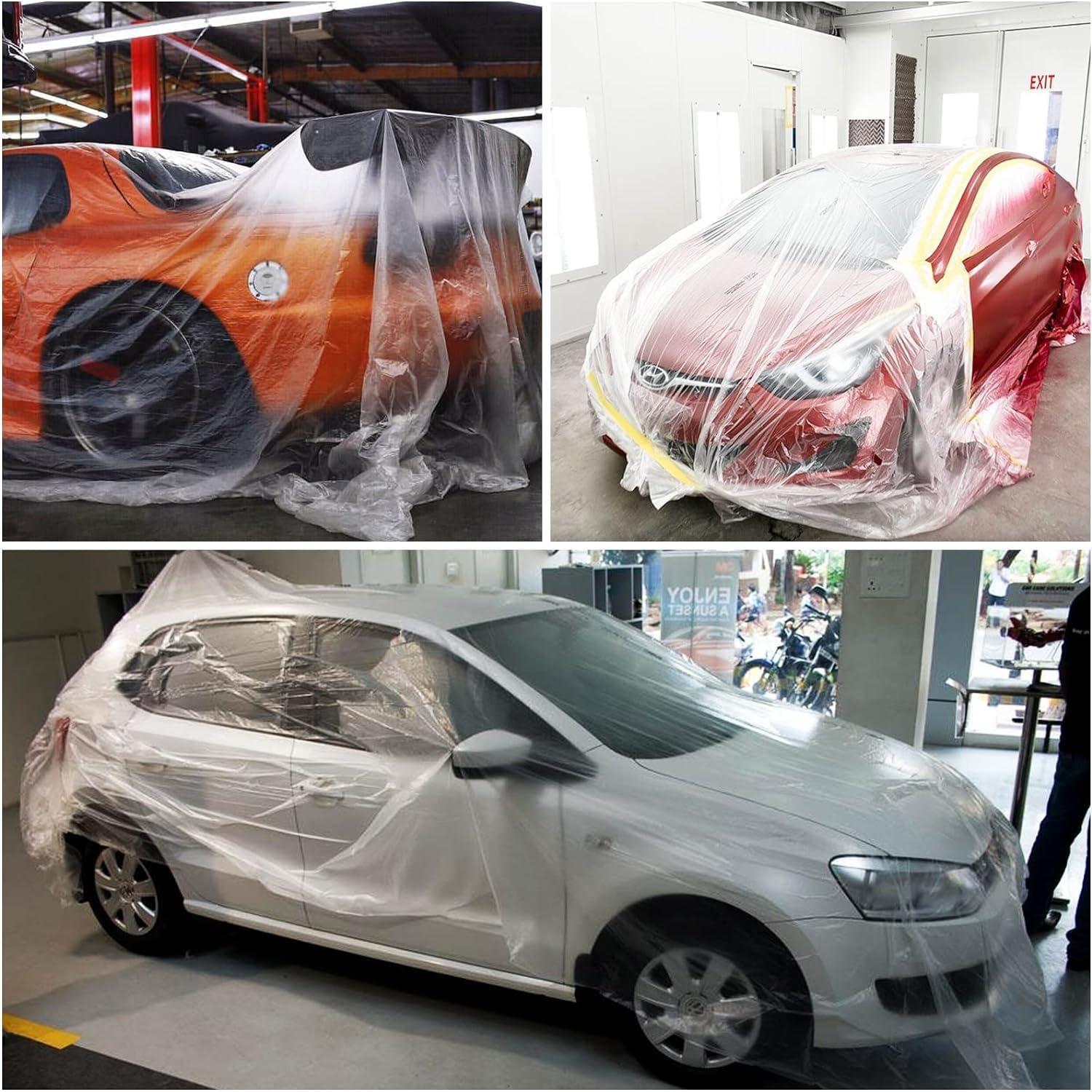 Rollos de Tela Plástica DODODIY 2x20m A Prueba de Agua y Polvo