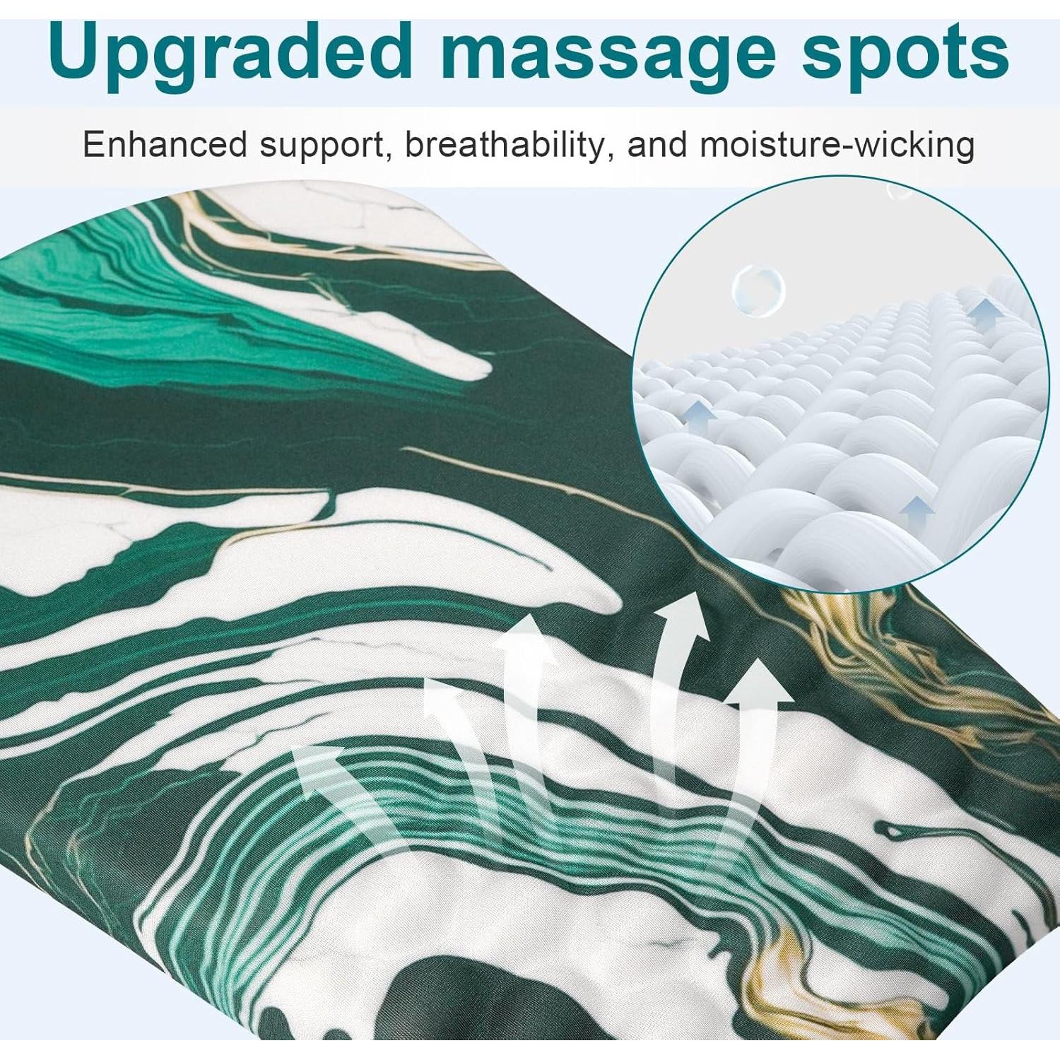 Alfombrilla de Ratón Ergonómica Knocent con Reposamuñecas Masajeador