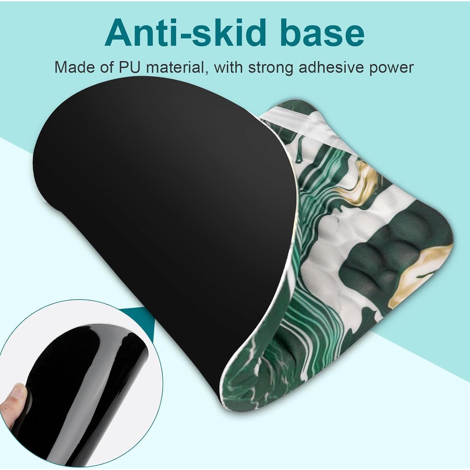 Alfombrilla de Ratón Ergonómica Knocent con Reposamuñecas Masajeador