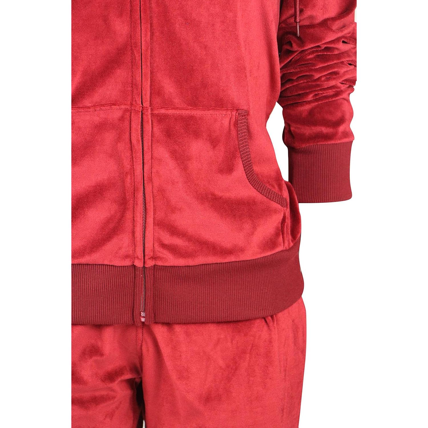 Conjunto de chándal de velour Yasumond 2 piezas para mujer