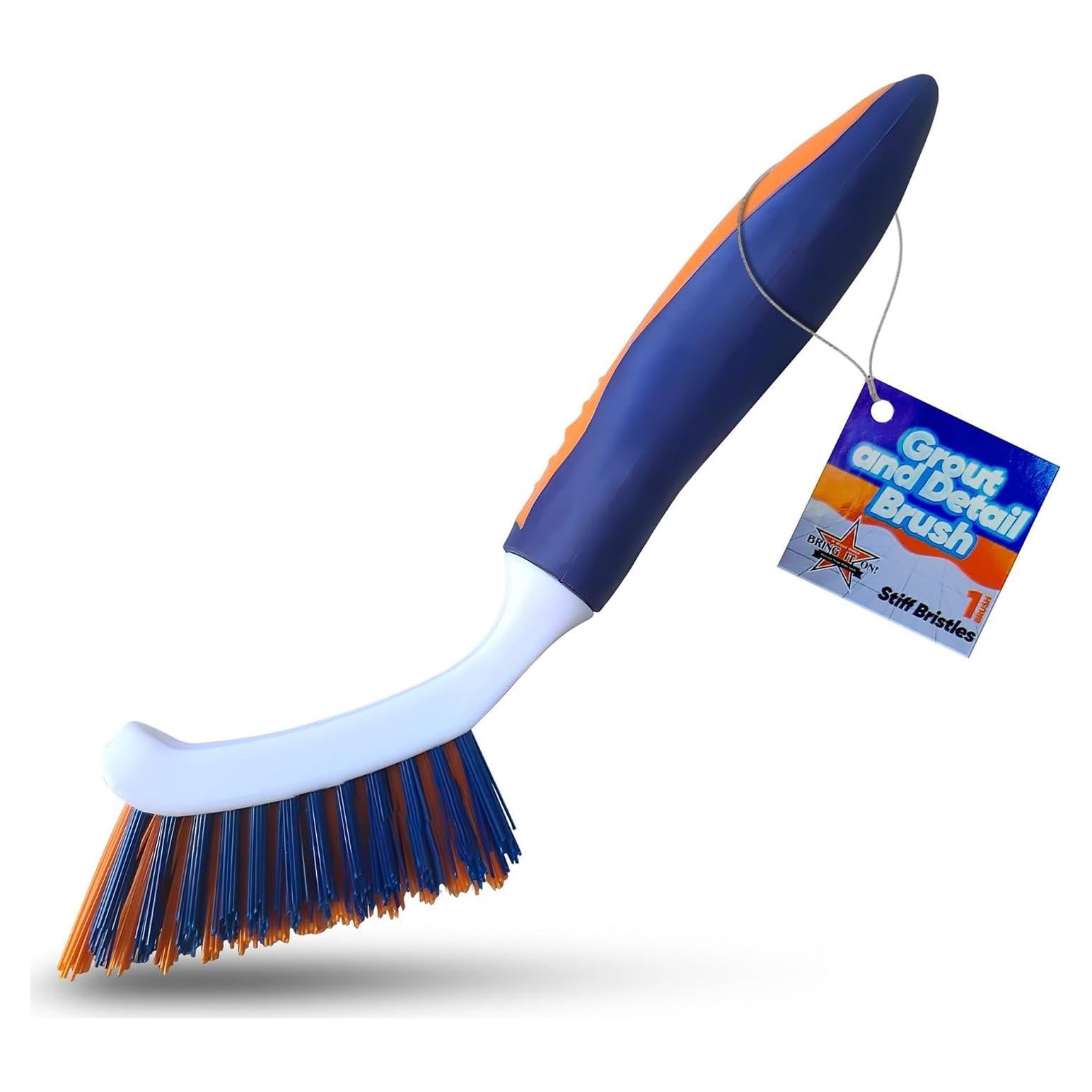 Cepillo de Limpieza de Lechada Bring It On 20 cm Ergonómico
