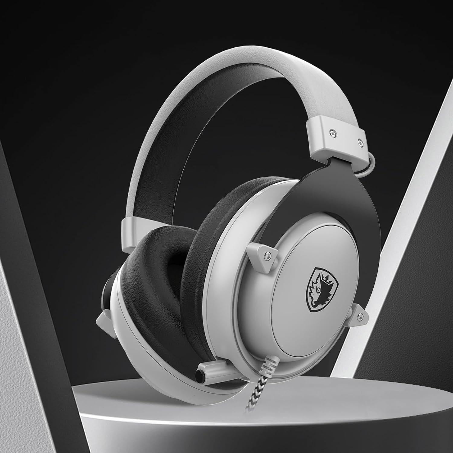 Auriculares Estéreo SADES Mpower para Juegos PS4/PC/Móvil Gris