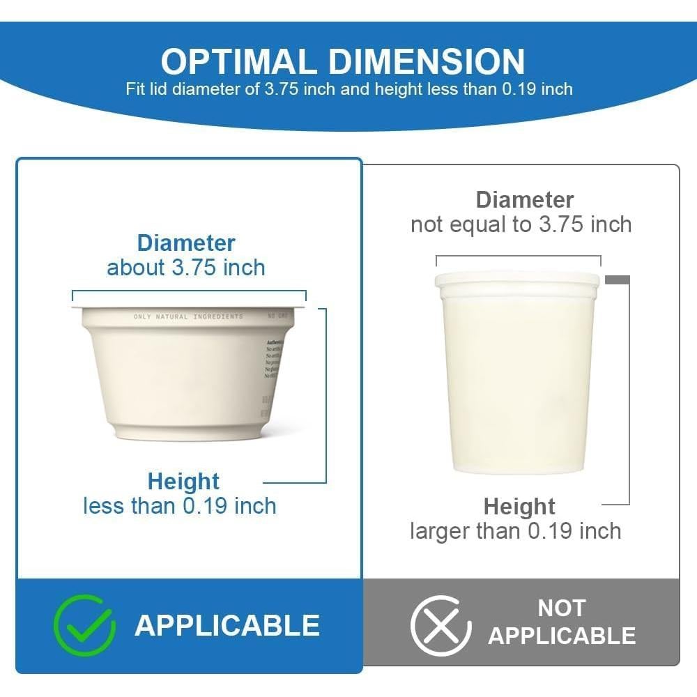 Organizador de Yogur SOPHICO para Nevera, 4 Botellas, 38x10.4cm