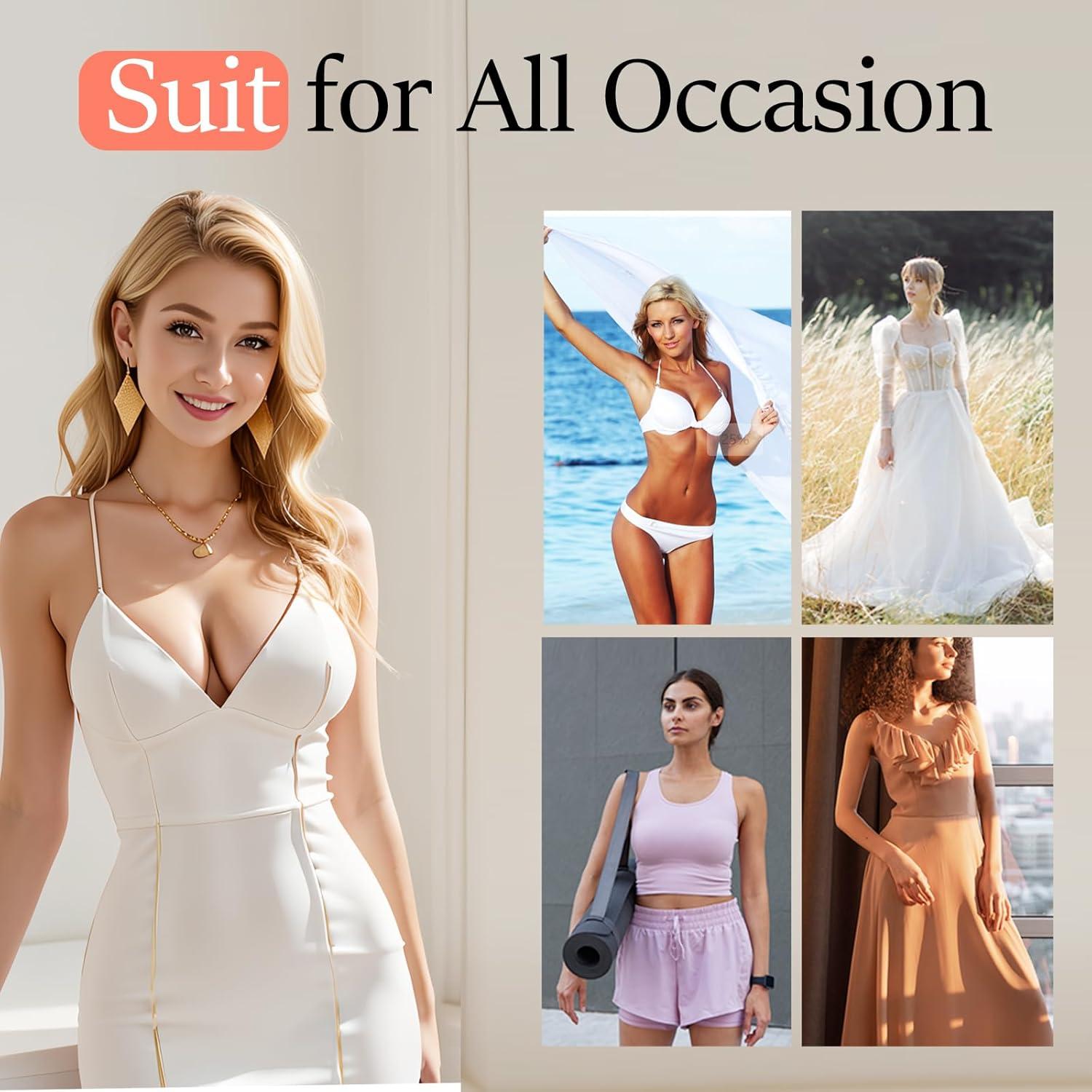 Almohadillas Adhesivas Doble Cara Auftl para Senos A-D