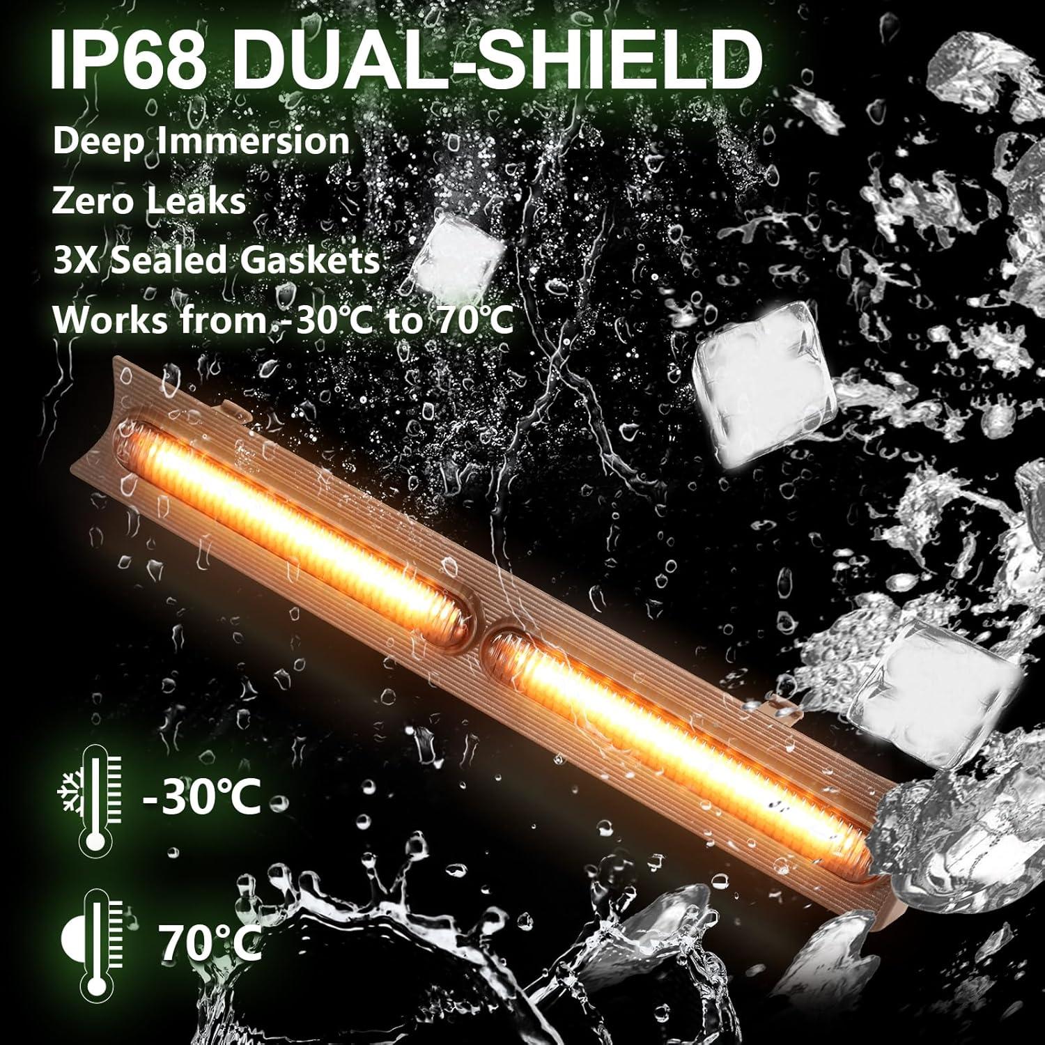 LED Grille Lights Fits for 2019-2024 Toyota RAV4 Accessories Exterior Front Grill Insert Light for 5th Gen Hybrid Adventure TR D Off-Road 5311142220(Amber Lights)