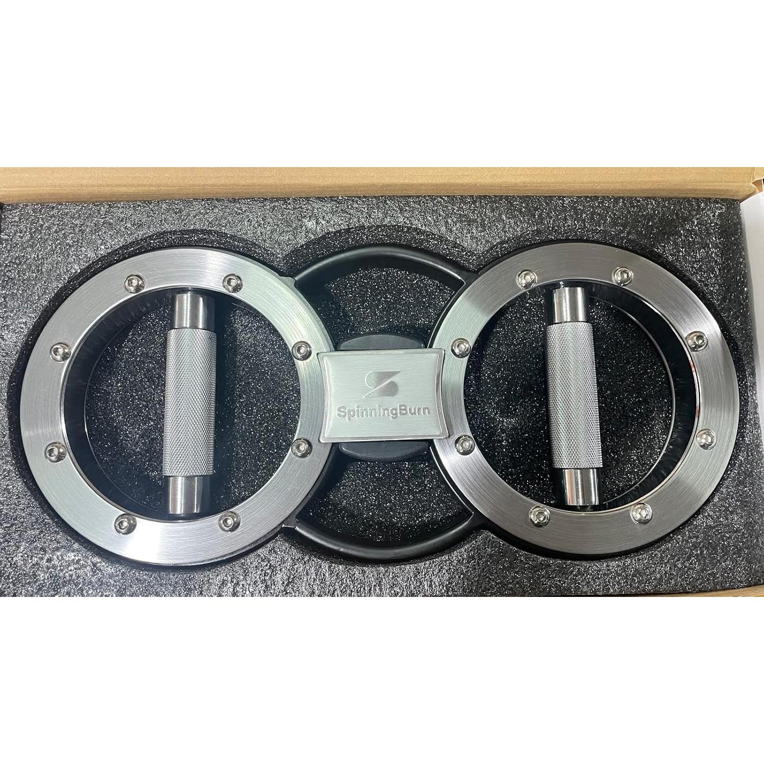 Máquina Rotativa Spinning Burn 5,44 kg Entrenador de Brazos