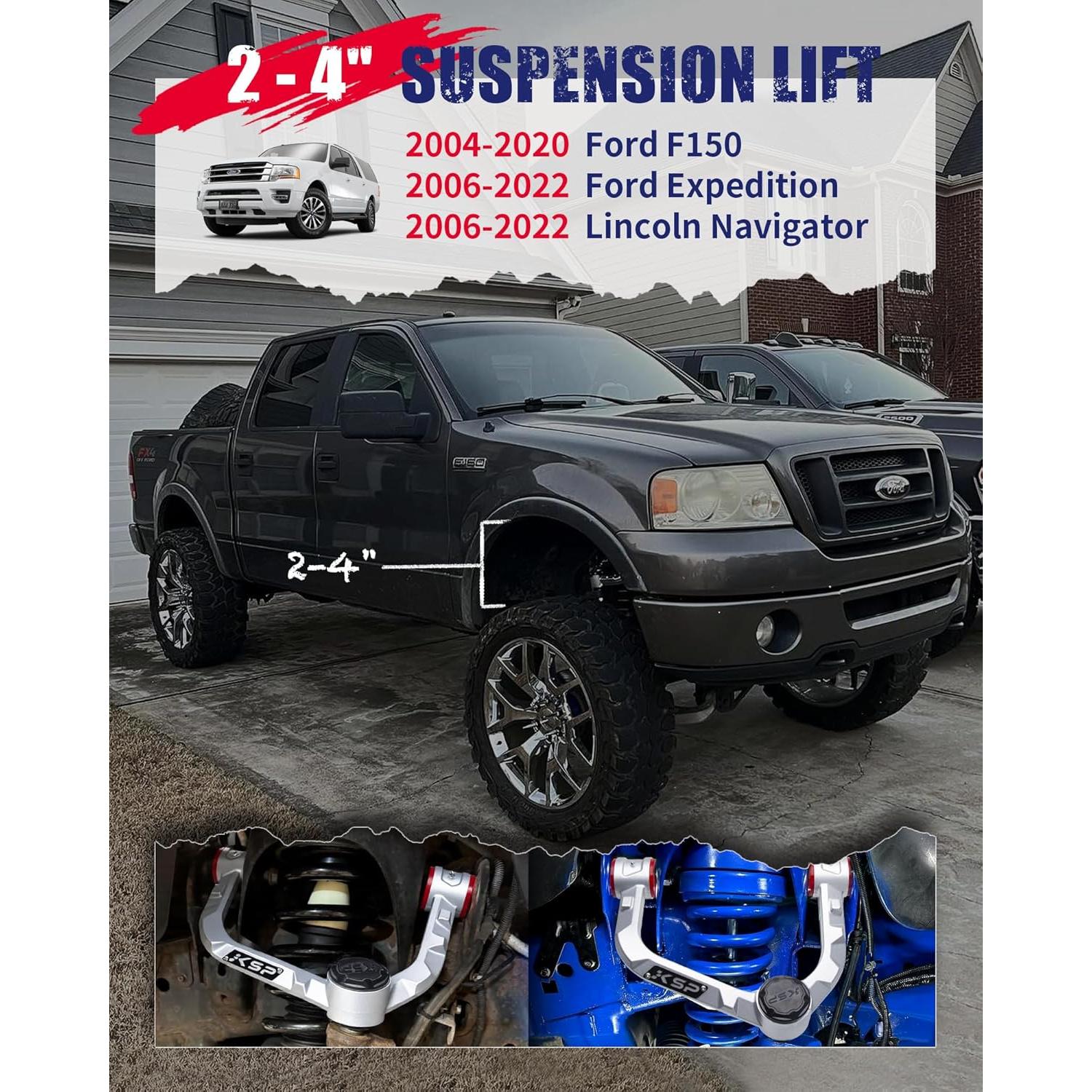 Brazo de Control Superior KSP Aluminio para F-150 2004-2020