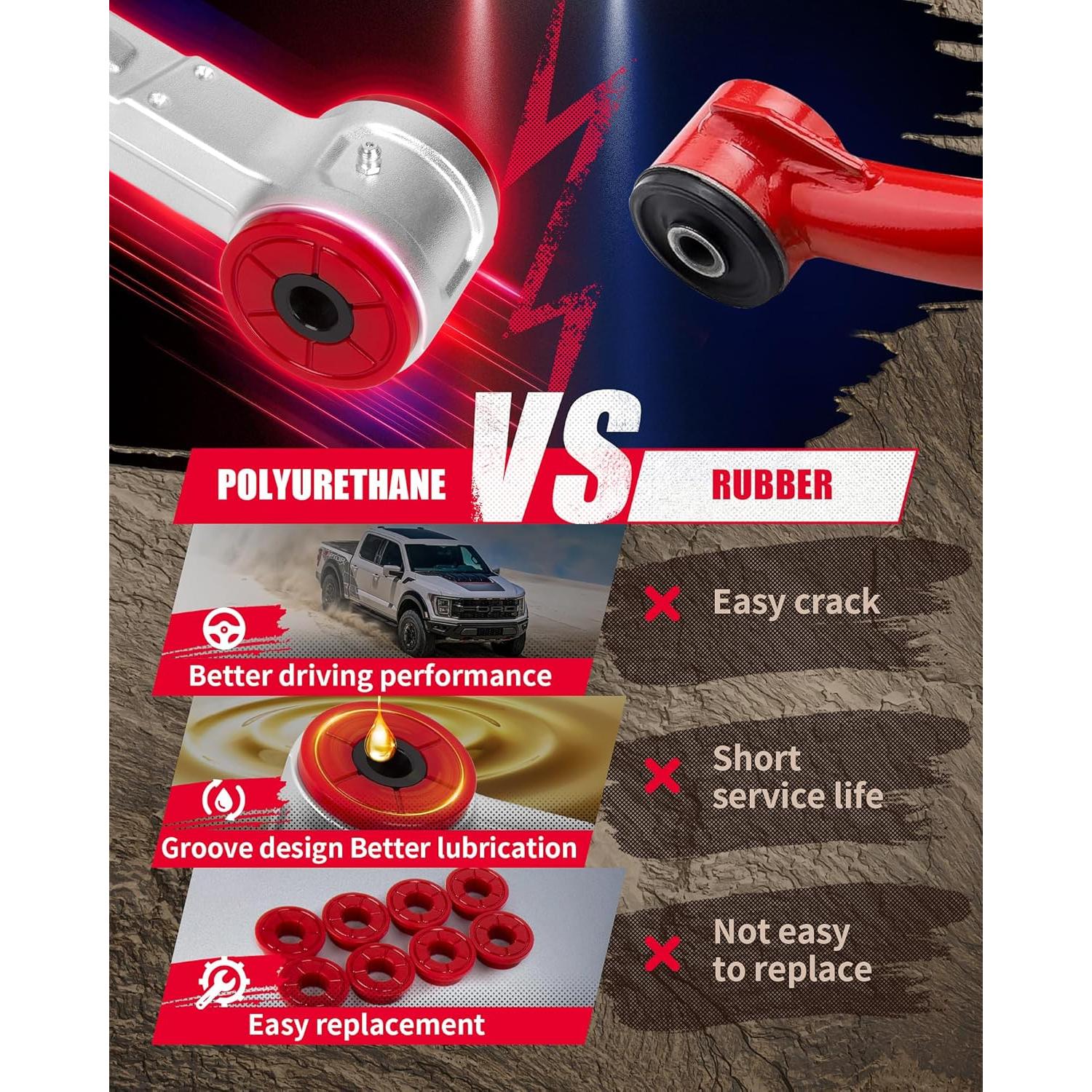 Brazo de Control Superior KSP Aluminio para F-150 2004-2020