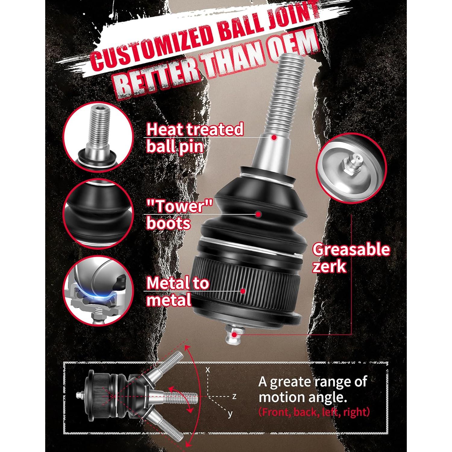 Brazo de Control Superior KSP Aluminio para F-150 2004-2020