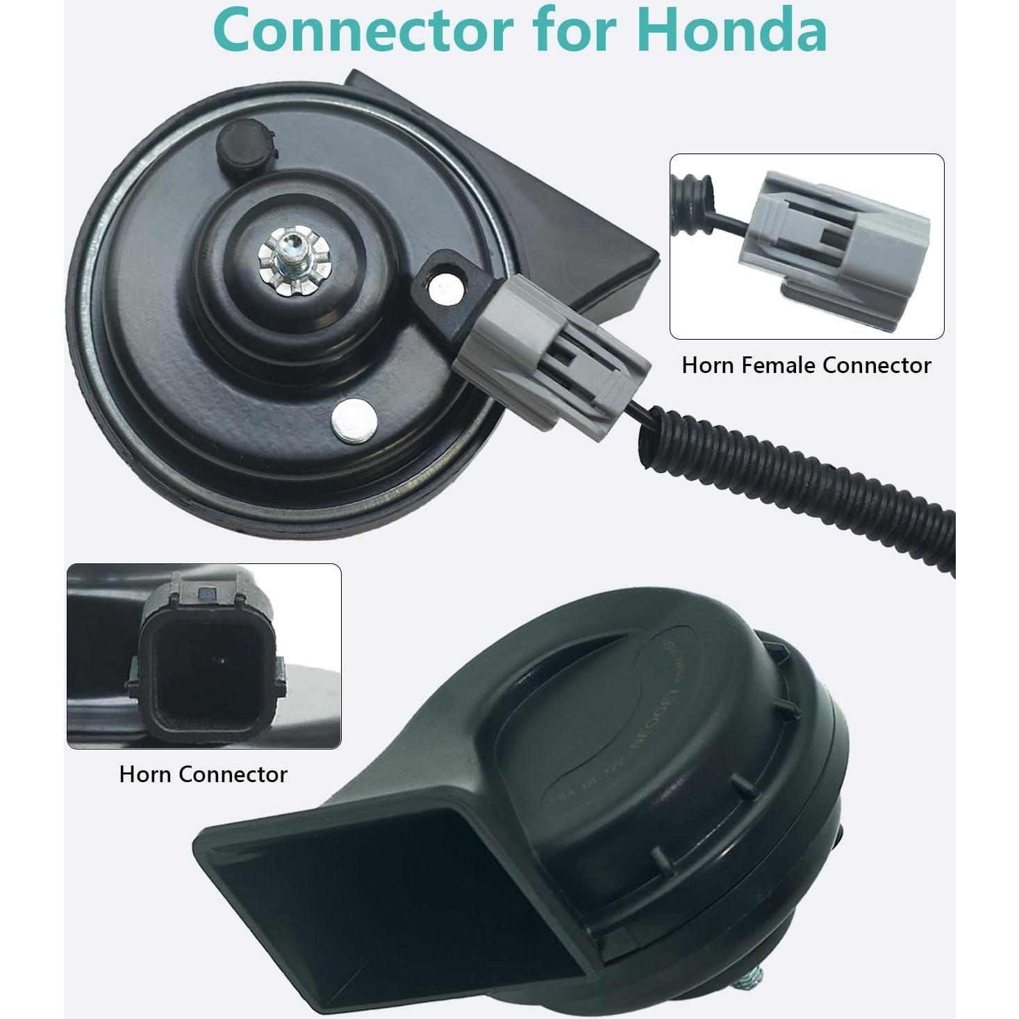 Bocina de coche NEOGET DL165-Z con divisor 1 a 2 para Honda