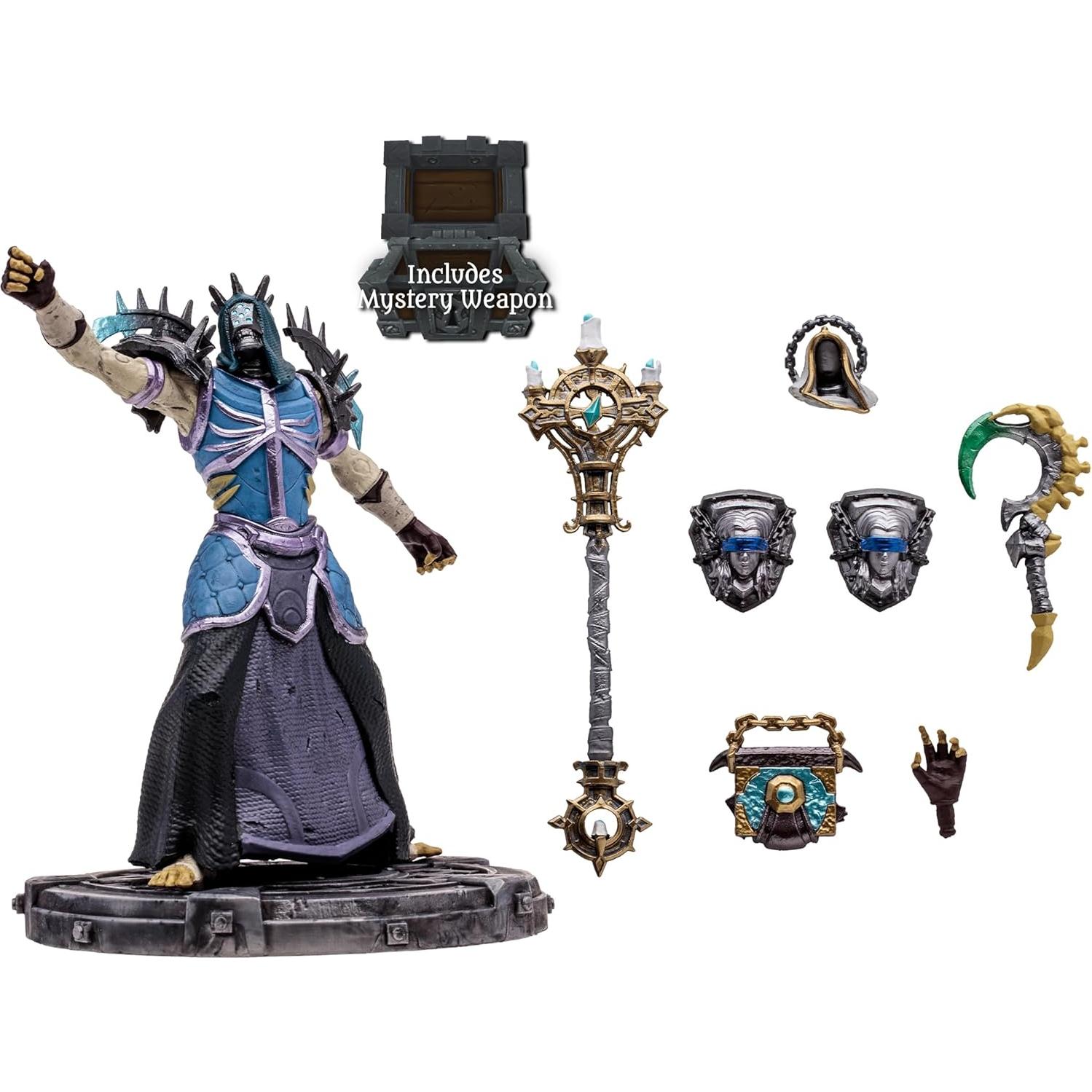 McFarlane Toys - World of Warcraft Undead: Priest/Warlock (Epic) 1:12 Scale Posed Figure