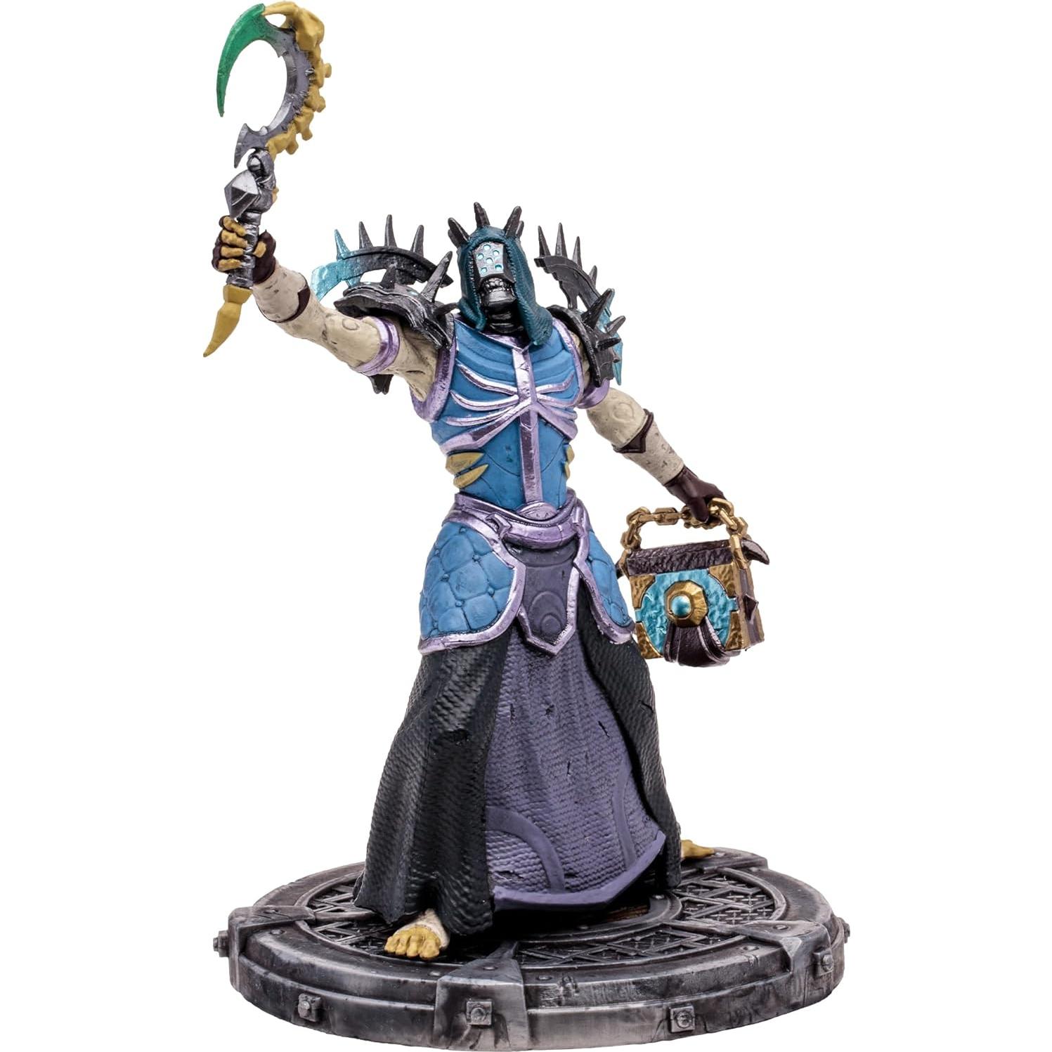 McFarlane Toys - World of Warcraft Undead: Priest/Warlock (Epic) 1:12 Scale Posed Figure