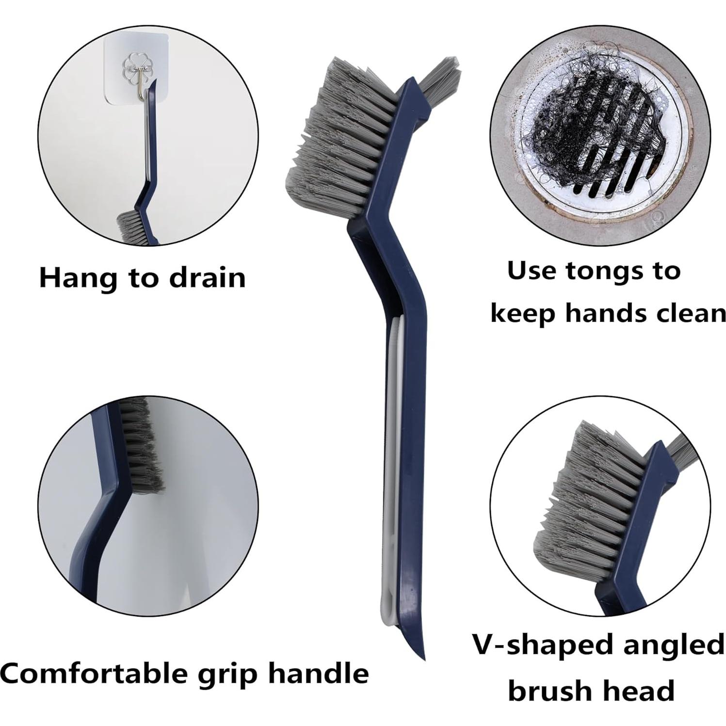 Paquete de 2 cepillos de limpieza YUYUDEHM cerdas duras