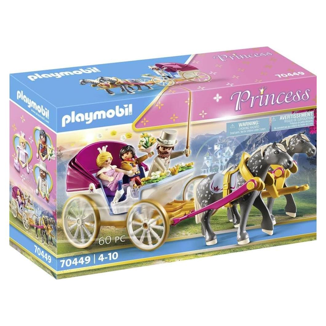 Carruaje Tirado por Caballos Playmobil 70449 - Set Princesa