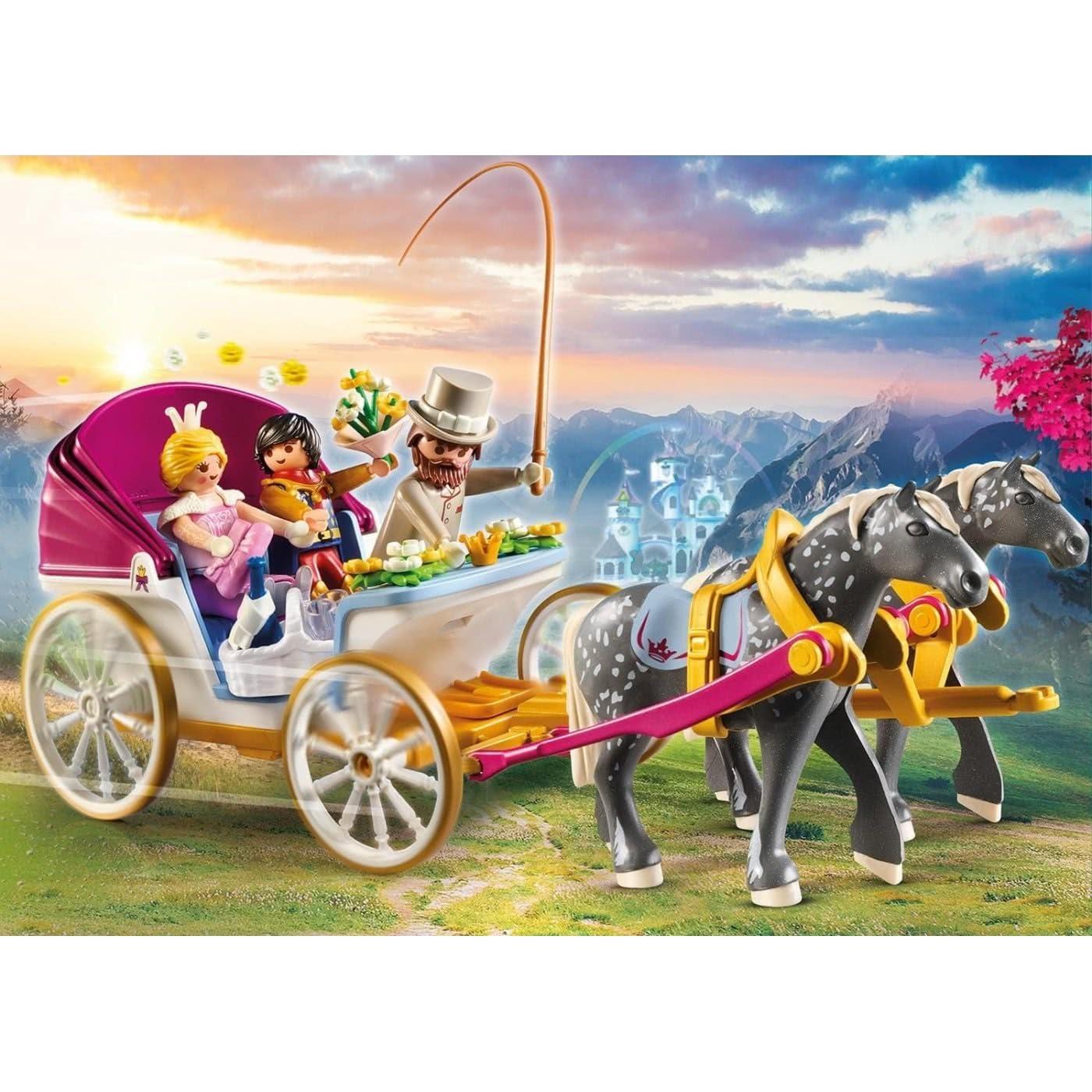 Carruaje Tirado por Caballos Playmobil 70449 - Set Princesa