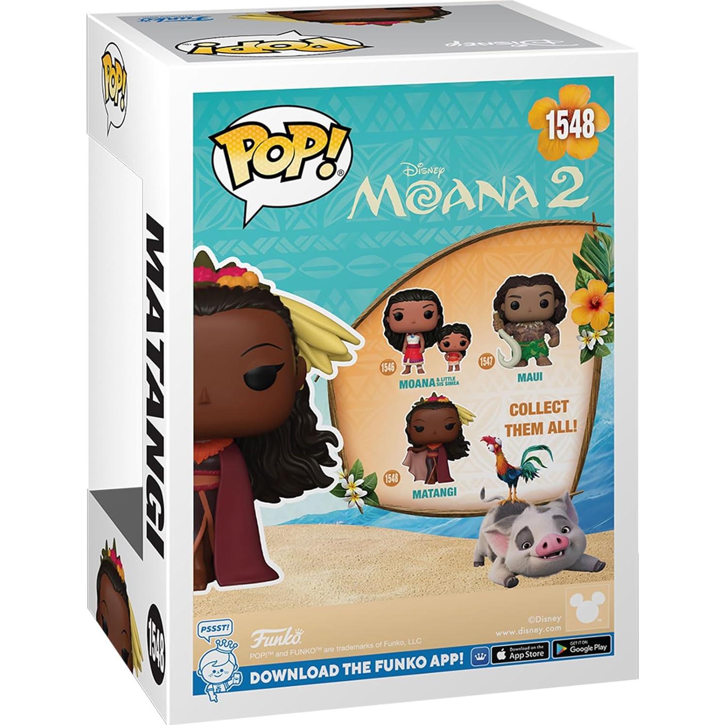 Funko POP Disney: Moana 2 - Matangi - Collectable Vinyl Figure - Gift Idea - Official Merchandise - for Kids & Adults - Movies Fans - Model Figure for Collectors and Display