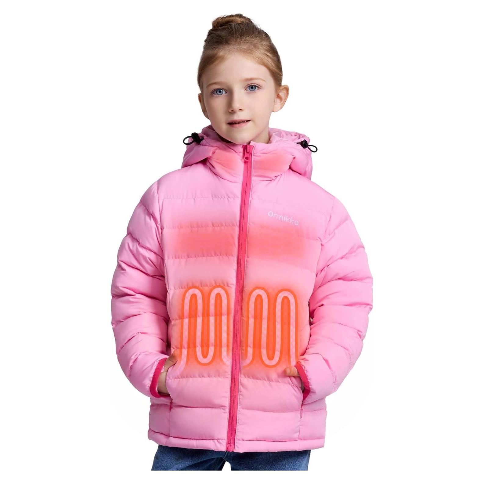 Chaqueta Calentada para Niños Orrnikko 7.4V 4 Zonas Calor