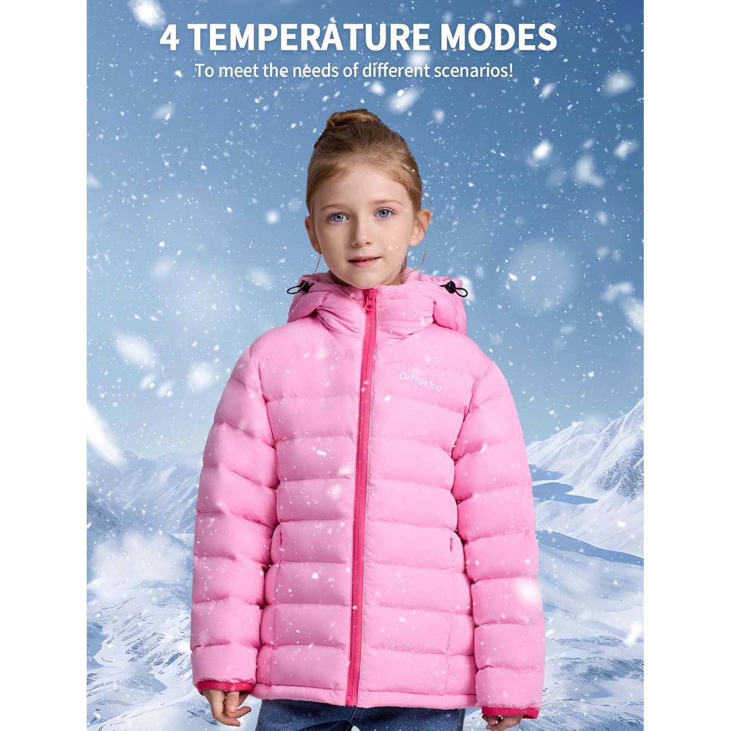Chaqueta Calentada para Niños Orrnikko 7.4V 4 Zonas Calor