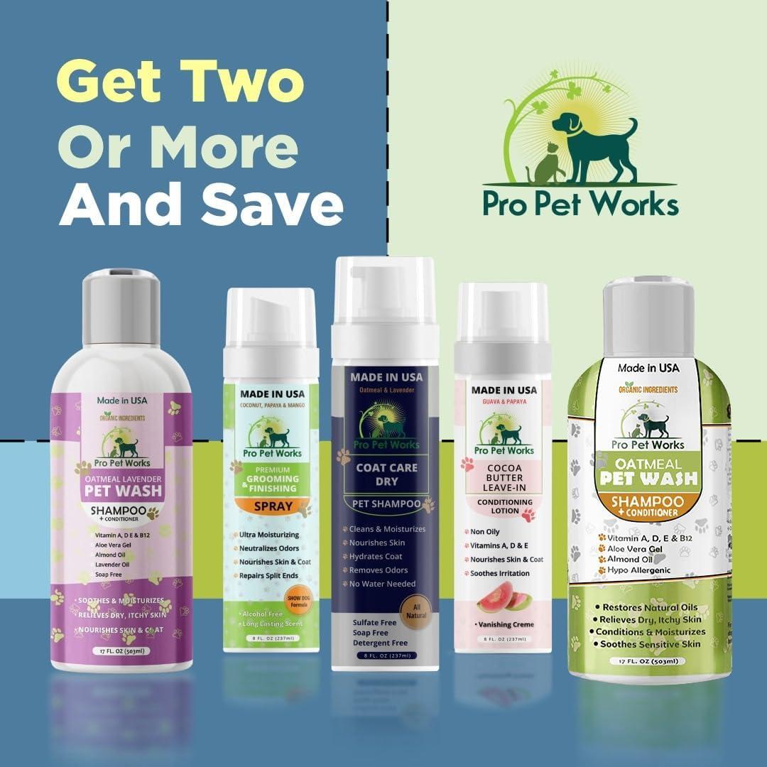 Pro Pet Works Acondicionador Sin Enjuague Manteca de Cacao 236ml