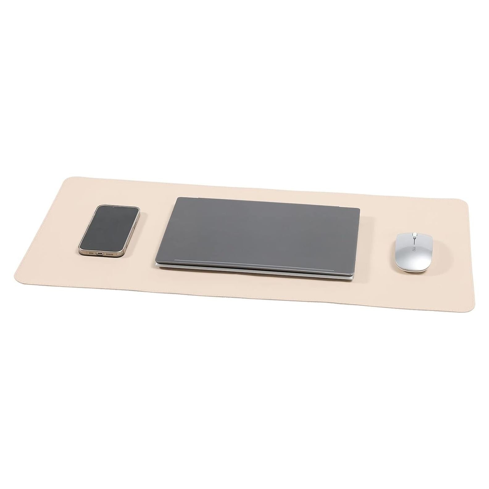 Alfombrilla de Escritorio Wolaile 68.58x33.02 cm Beige Antideslizante