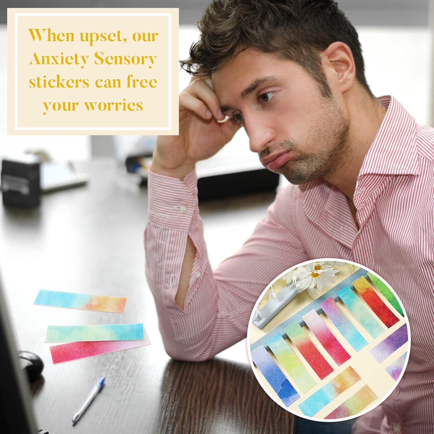 Etiquetas Sensoriales Calmantes Nezyo 84 Pcs Antiestrés