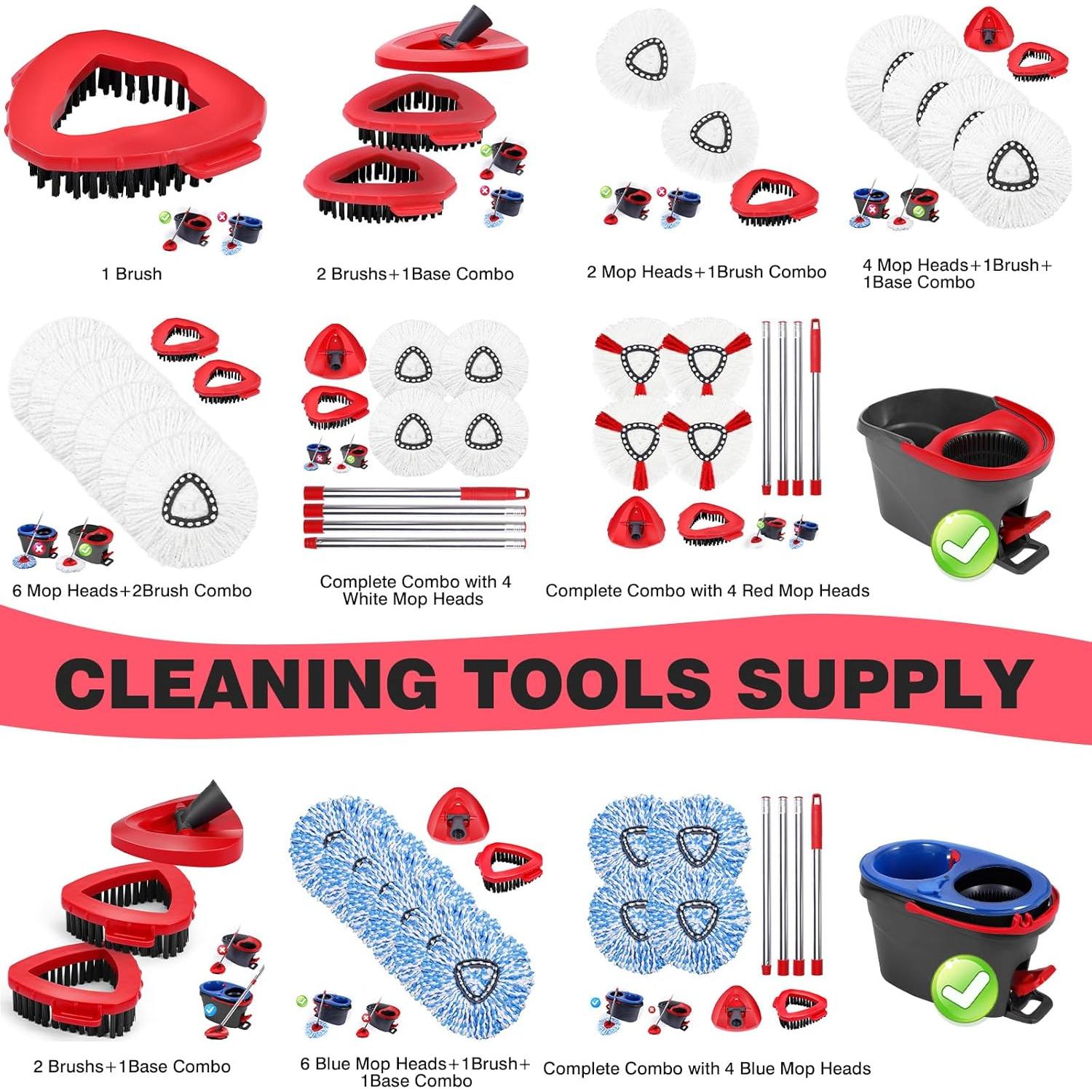 Cepillo de limpieza BOCA STORY para O-Ceda EasyWring 1 tanque