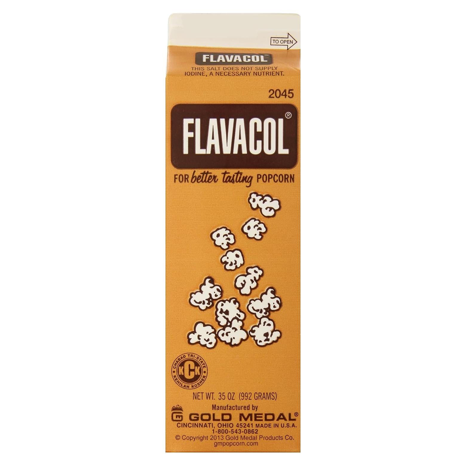 Sal de Palomitas Flavacol Gold Medal 992g - Sazonador Cine