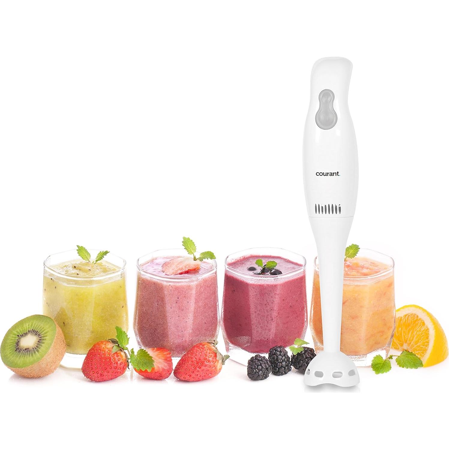 Batidora de Inmersión Courant CHB-2001 200W Blanca
