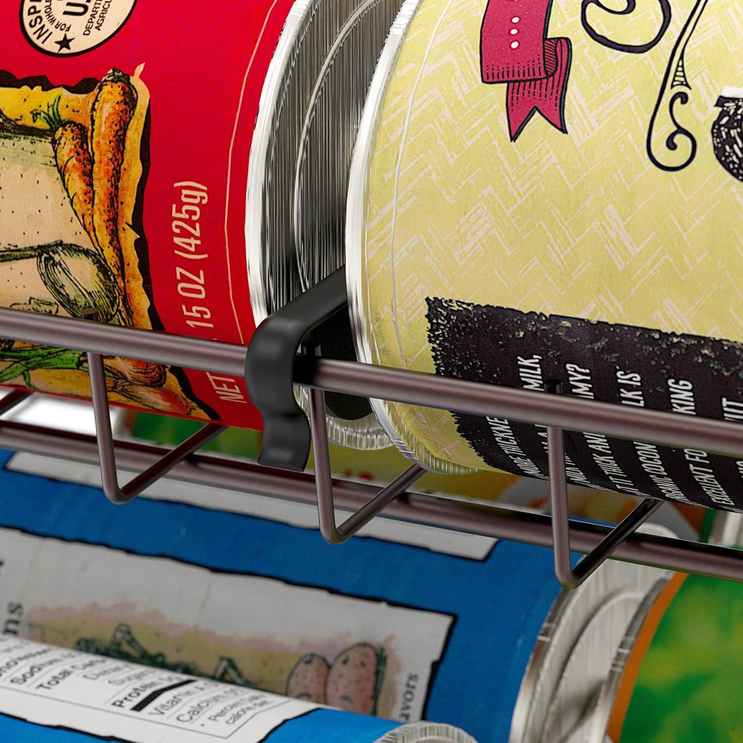 Organizador Apilable para Latas Simple Houseware Bronce 36 Latas