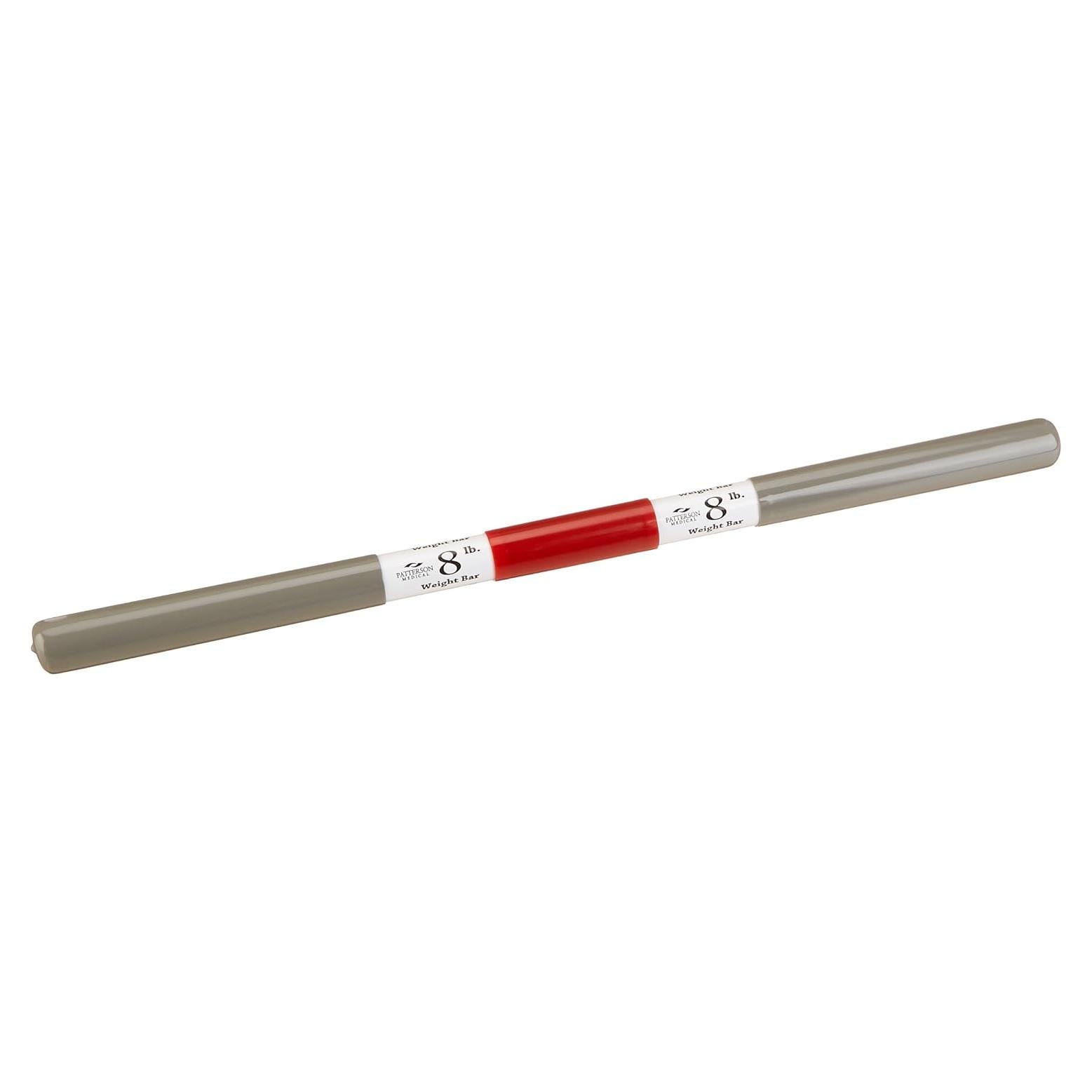 Barras de Peso Sammons Preston 3,63 kg Rojo Oscuro para Rehabilitación