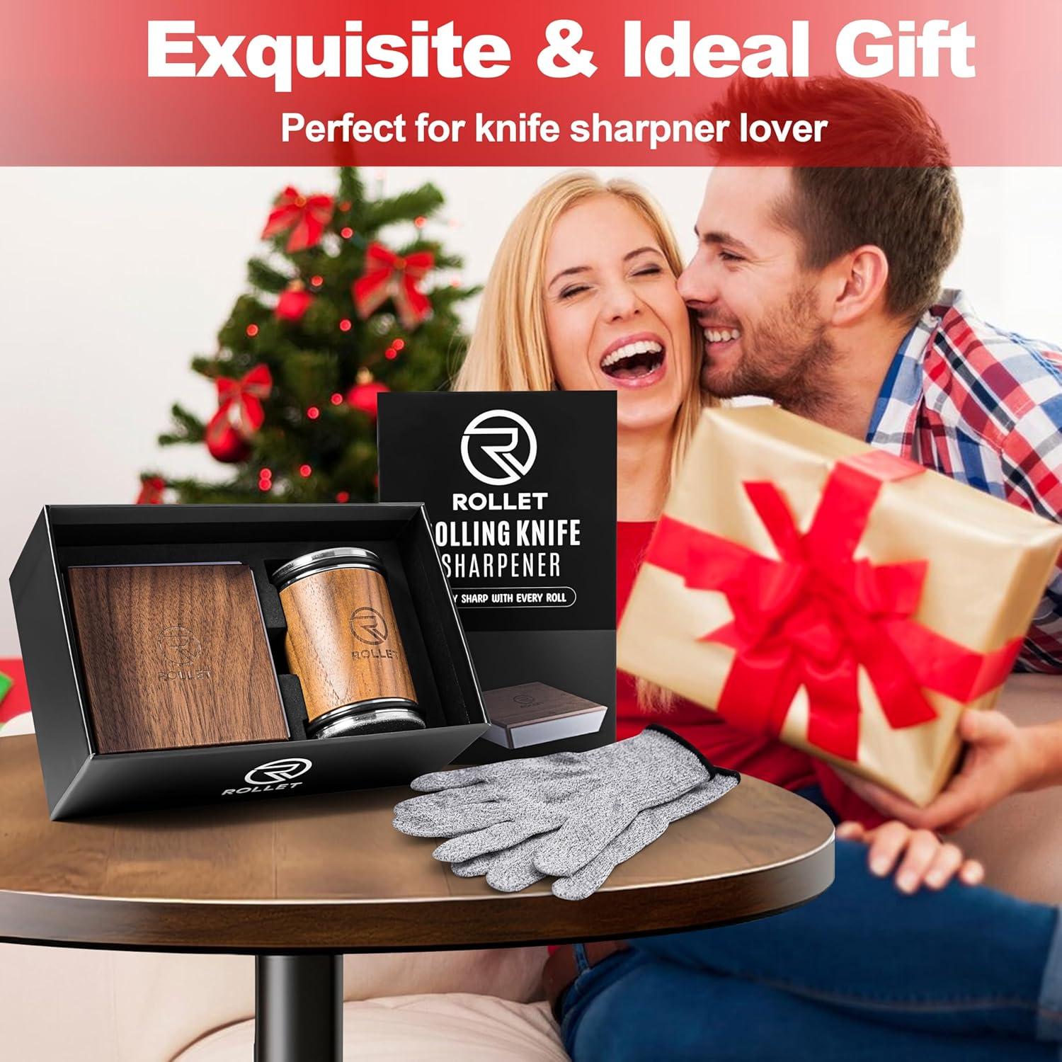 Afilador de cuchillos rodante ROLLET con discos de diamante