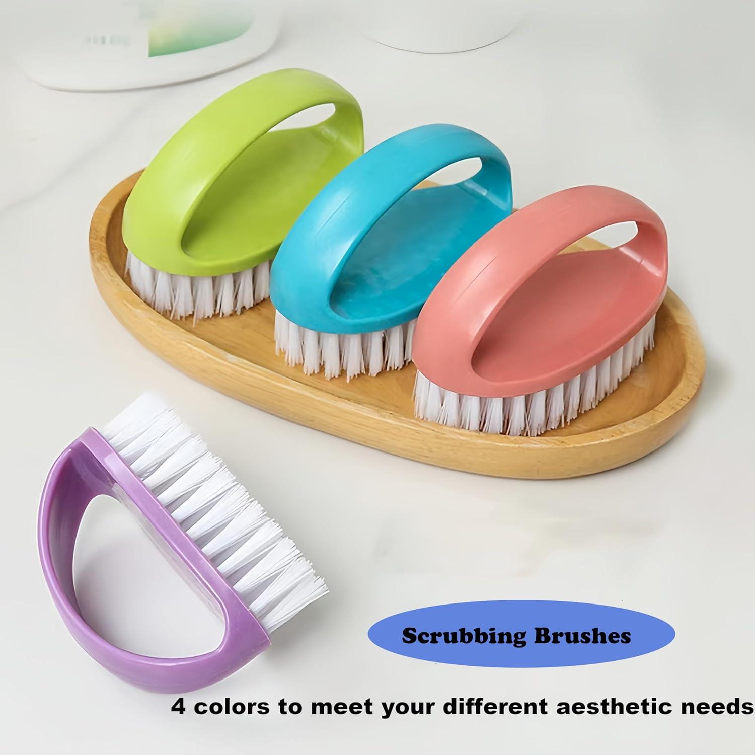 Paquete de 2 cepillos de limpieza Ganganmax - Nylon duro