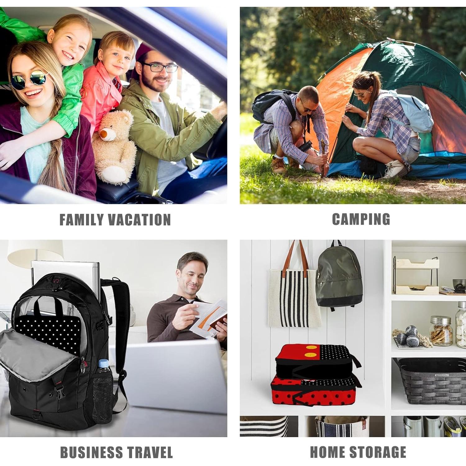 Set de 6 Cubos de Compresión Beautype para Viajes