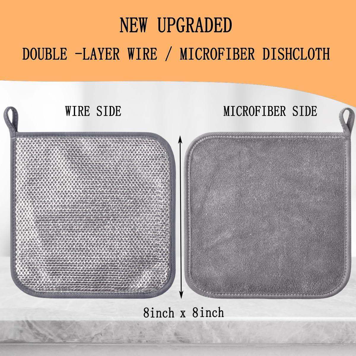 Paños de Malla de Alambre VIcolour 3 Unidades 20x20 cm