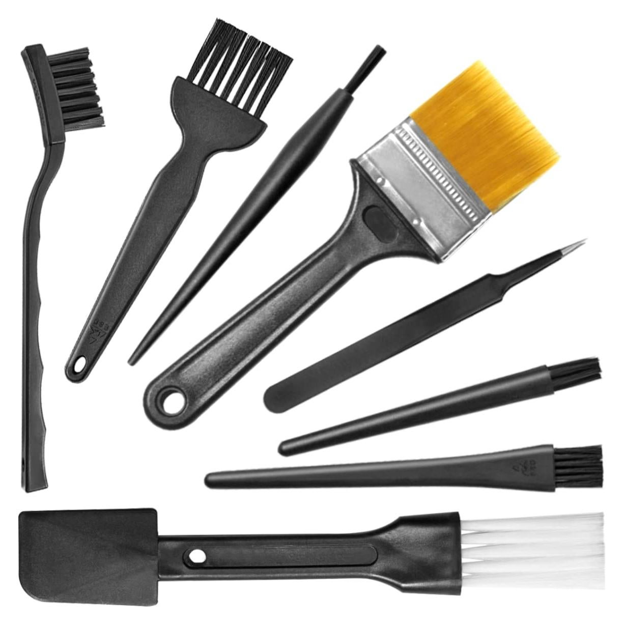 Juego de 8 cepillos antiestáticos APBFH para limpieza electrónica