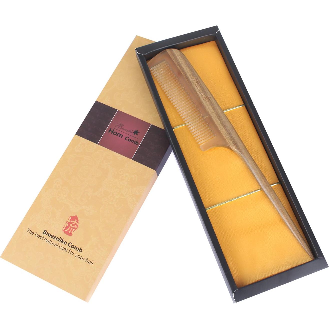 Peine de Cuerno de Oveja Breezelike 21 cm Antiestático